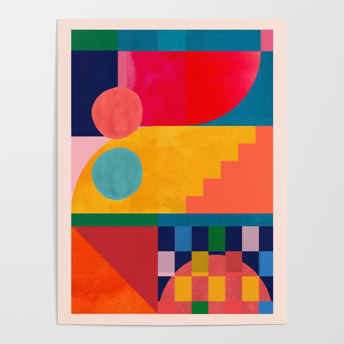 Geometric Shapes 149 Poster Gallery Image 4