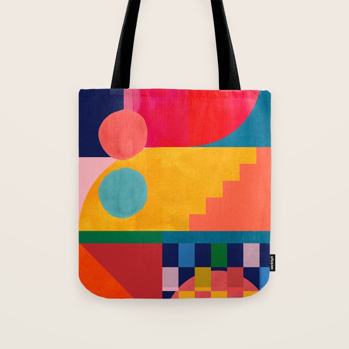 Geometric Shapes 149 Tote Bag Gallery Image 1