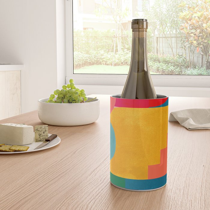 Geometric Shapes 149 Wine Chiller Gallery Image 4