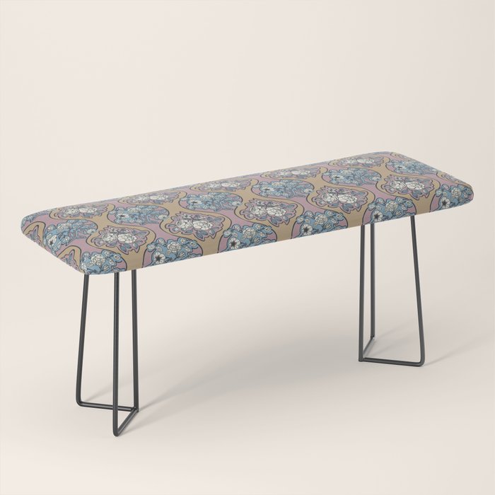 Antique Floral Beauty Bench Gallery Image 1