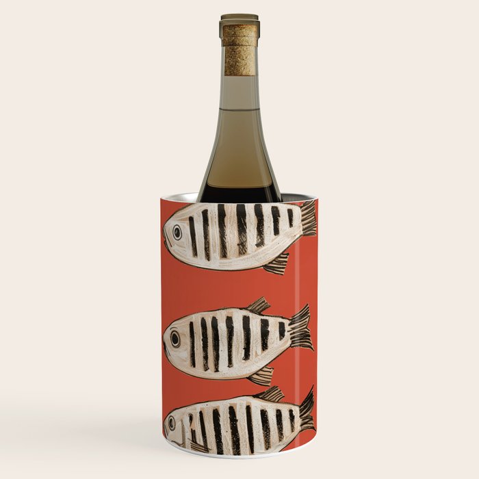Abstract Fish Study I Wine Chiller Gallery Image 1