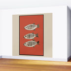 Abstract Fish Study I Wall Mural Gallery Image 2