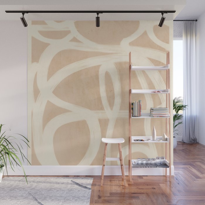 Abstract Lines 28 Wall Mural Gallery Image 1