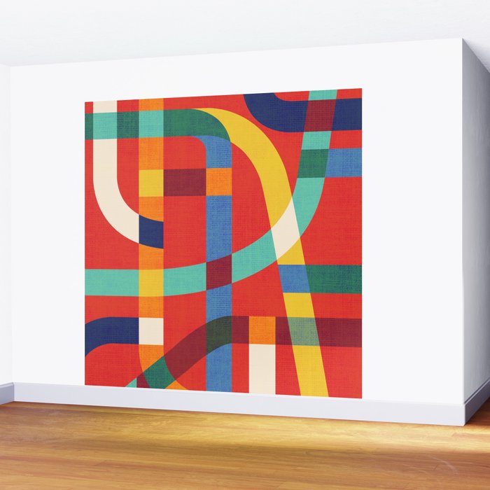 Jazz city Wall Mural Gallery Image 2