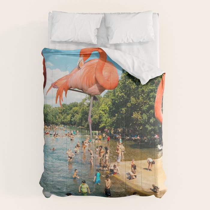 Flamingo Shore Comforter Gallery Image 6