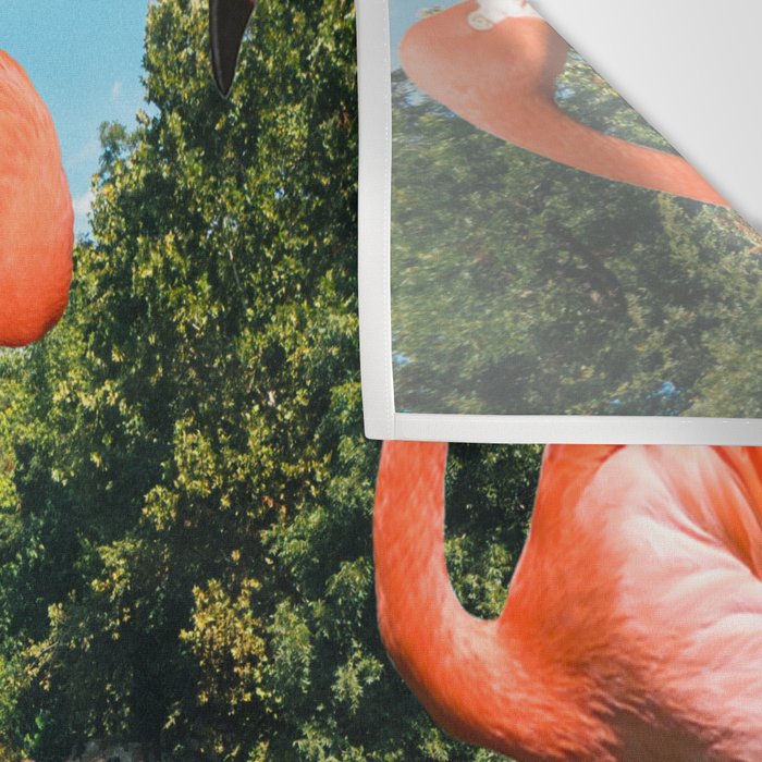 Flamingo Shore Wall Tapestry Gallery Image 3
