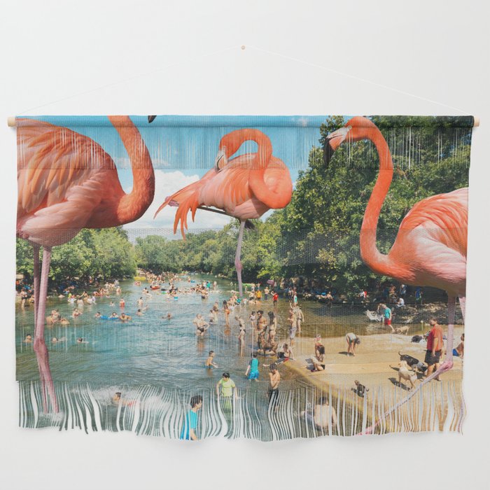 Flamingo Shore Wall Hanging Gallery Image 1