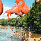 Flamingo Shore Coffee Mug Gallery Image 2