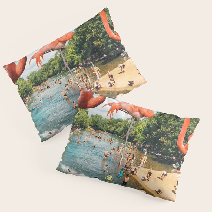 Flamingo Shore Pillow Sham Gallery Image 3