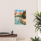 Flamingo Shore Poster Gallery Image 2