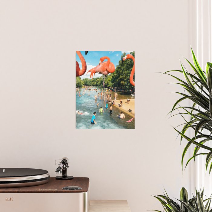 Flamingo Shore Poster Gallery Image 2