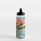 Flamingo Shore Water Bottle Gallery Image 3