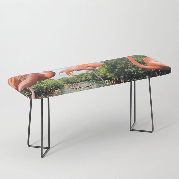 Flamingo Shore Bench Gallery Image 1