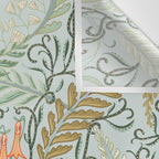 Woodland soil Morris style mint Wall Tapestry Gallery Image 3
