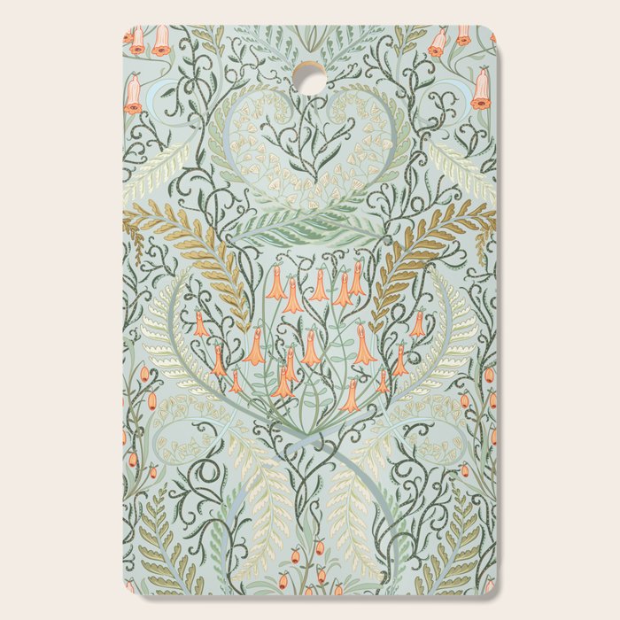 Woodland soil Morris style mint Cutting Board Gallery Image 1