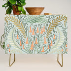 Woodland soil Morris style mint Credenza Gallery Image 1