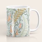 Woodland soil Morris style mint Coffee Mug Gallery Image 1