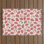 Strawberry Love Outdoor Rug Gallery Image 1