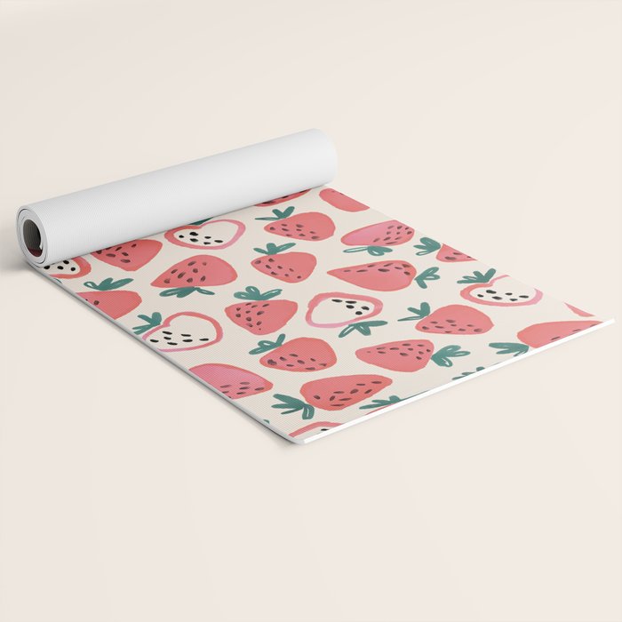 Strawberry Love Yoga Mat Gallery Image 2