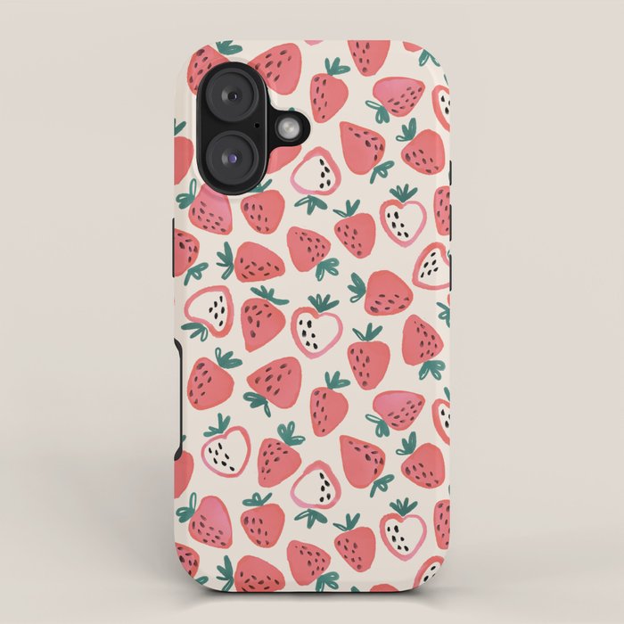 Strawberry Love iPhone Case
