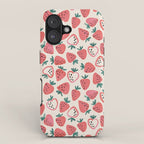 Strawberry Love iPhone Case Gallery Image 1