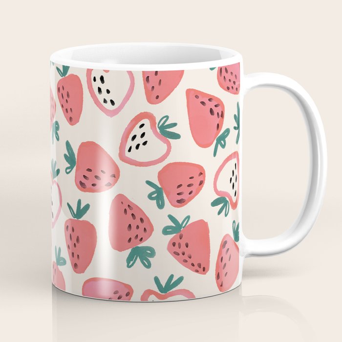 Strawberry Love Coffee Mug Gallery Image 1