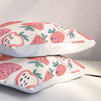 Strawberry Love Pillow Sham Gallery Image 3