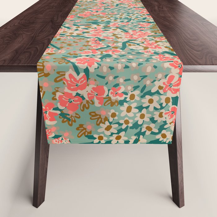 BENGAL KUMA FLORAL Table Runner Gallery Image 1