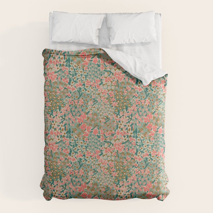 BENGAL KUMA FLORAL Duvet Cover Gallery Image 6