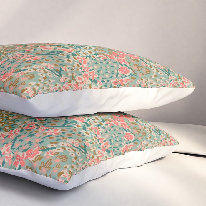 BENGAL KUMA FLORAL Pillow Sham Gallery Image 3