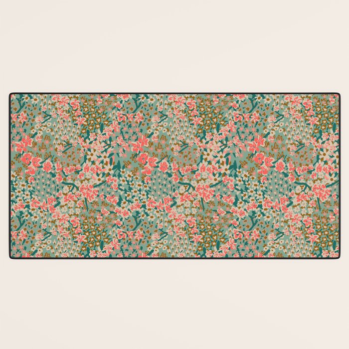 BENGAL KUMA FLORAL Desk Mat Gallery Image 3