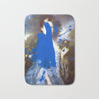 Blue Bomb Bath Mat Gallery Image 1