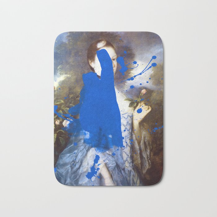 Blue Bomb Bath Mat Gallery Image 1