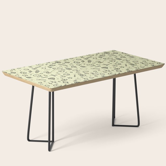 Doodles Pattern Coffee Table Gallery Image 1