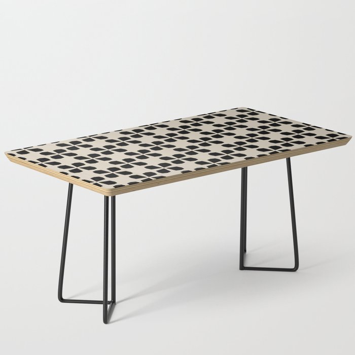 Minimalist Japanese Floral Pattern Coffee Table Gallery Image 1