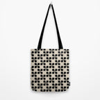 Minimalist Japanese Floral Pattern Tote Bag Gallery Image 2