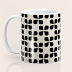 Minimalist Japanese Floral Pattern Coffee Mug Gallery Image 3