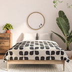 Minimalist Japanese Floral Pattern Comforter Gallery Image 3