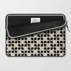 Minimalist Japanese Floral Pattern Laptop Sleeve Gallery Image 2
