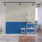 Sand Blue Wall Mural Gallery Image 1