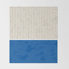 Sand Blue Throw Blanket Gallery Image 2