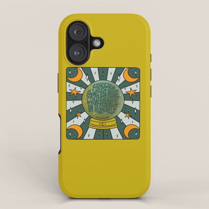 Capricorn Crystal Ball iPhone Case Gallery Image 1