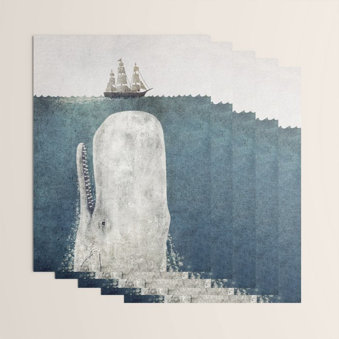 The White Whale Wrapping Paper Gallery Image 3