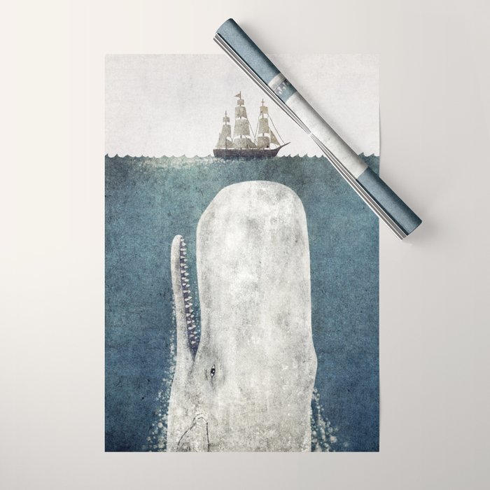 The White Whale Wrapping Paper Gallery Image 1