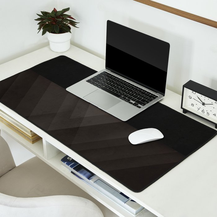 Moon Reflection on Quiet Ocean Desk Mat Gallery Image 2