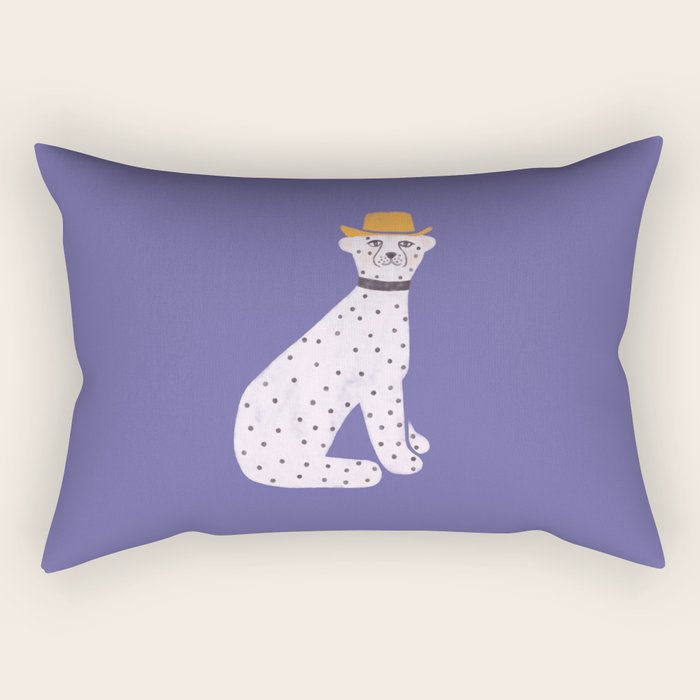 Snow Leopard Rectangular Pillow Gallery Image 1