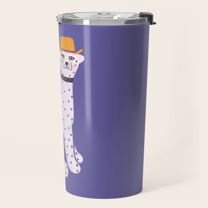 Snow Leopard Travel Mug Gallery Image 2
