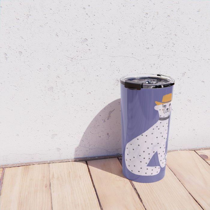 Snow Leopard Travel Mug Gallery Image 4