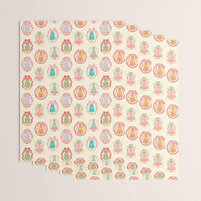Rococo Cakes Wrapping Paper Gallery Image 3