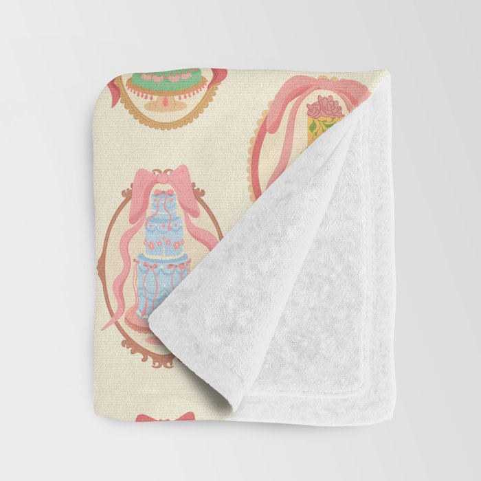 Rococo Cakes Throw Blanket Gallery Image 3